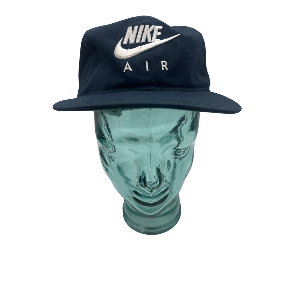 Vintage Nike Air Blue /Green Nylon , Cotton  Blend Satin-1 Size Fits Most